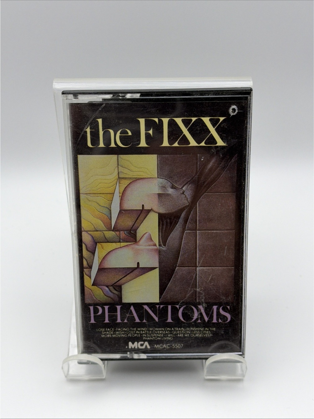 The Fixx - Phantoms - 1983 Cassette Tape MCAC 5507 - Very Good Condition !!